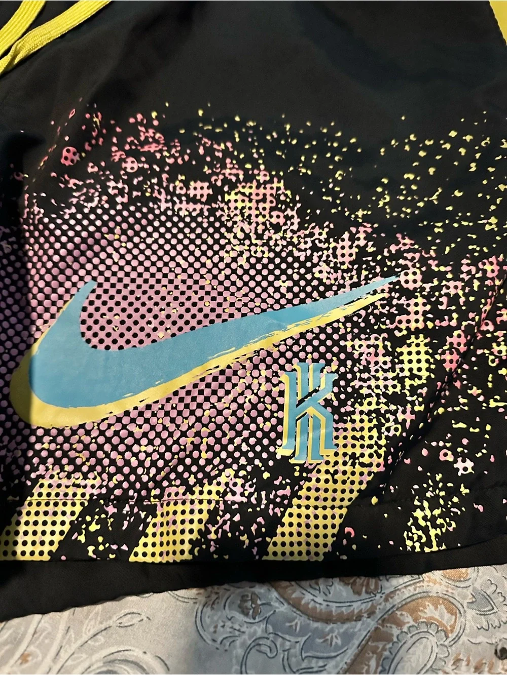 Nike Kyrie Irving '90s Woven Swim Trunks  Shorts Vintage